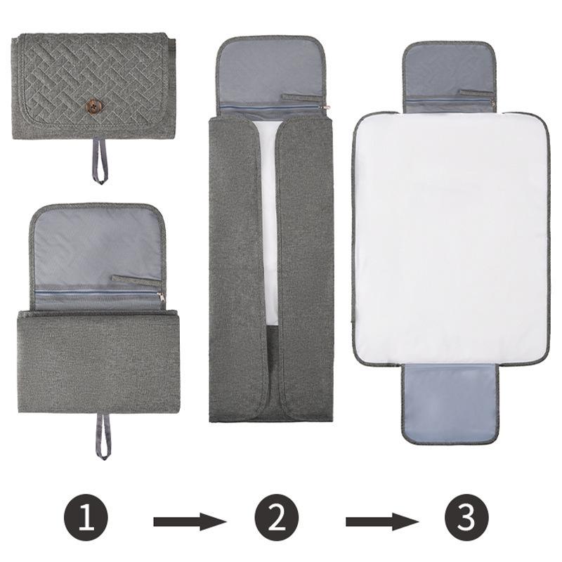 Waterproof Portable Changing Pad for Newborns - Easy-to-Clean & Multi-functional for Diaper Bags