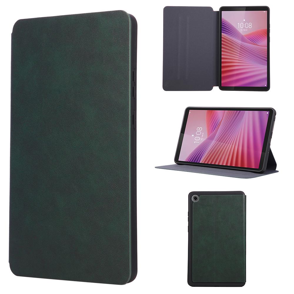 

For Lenovo Tab K9/Tab One Shockproof Case PU Leather Tablet Cover with Stand Green