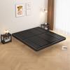 Modern Cream Tatami Style Suspended Double Bed for Adults in Rental Apartments