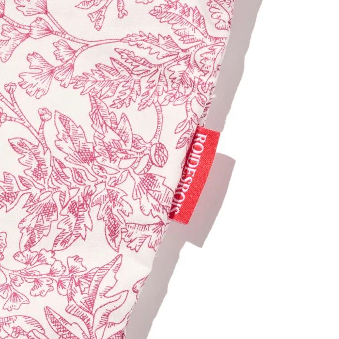 Flower Paisley Shoulder Eco Bag (Red)