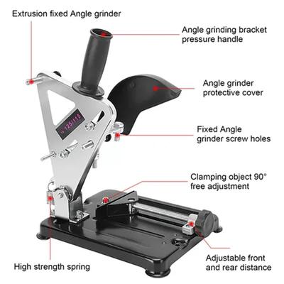 Winkelschleifer Ständer Mehrzweck Polierer Kleine Trennmaschine Montagehalterung Modifizierter Holzbearbeitung Tischsäge Basis Halter