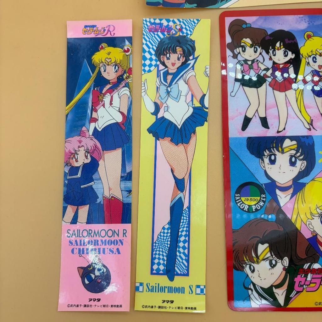 Used At That Time Pretty Guardian Sailor Moon R S Amada Sticker/Jumbo Card