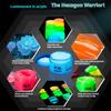 BORRENCE Fluorescent Pigment Luminous Paint 20/60ml 8 Colors Hand-Painted Graffiti DIY Glow-in-the-dark Waterproof Acrylic Paint