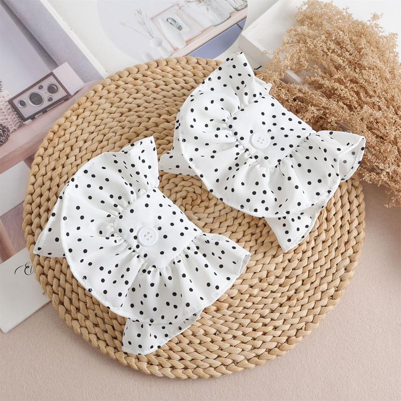 Detachable Ruffle Flare Hand Sleeves Pleated Decoration Wrist Sweater Shirt Cuff Cosplay Dress Accessories