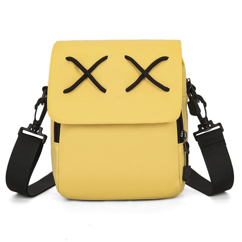 Unisex Minimalist Crossbody Bag Adjustable Shoulder Strap for Daily Commuting and Leisure Outings