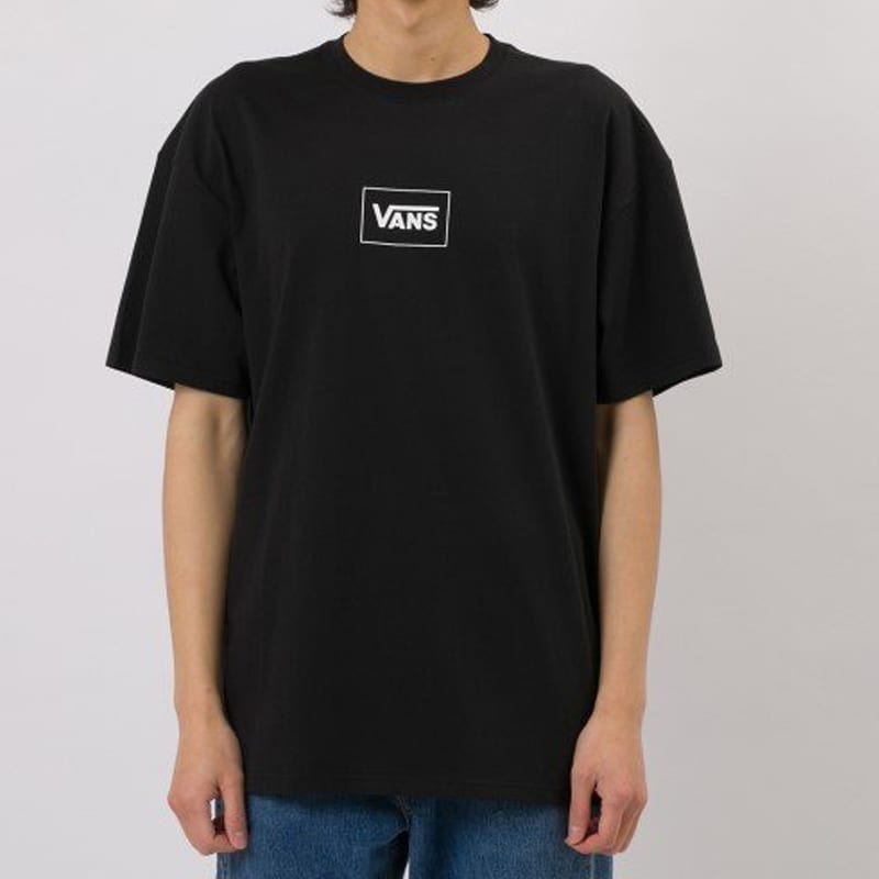 Vans T Shirts Unisex Crew Neck Moderate Straight Fit VN0A4MLWBLK