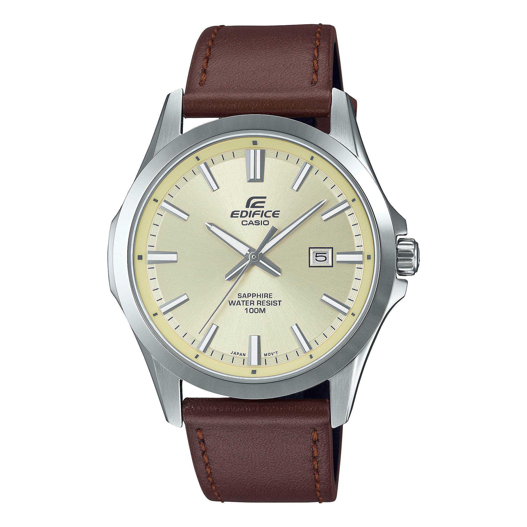 

Casio Men s 100M Water Resistant Analog Quartz Watch EFB-106DL-7AV белый