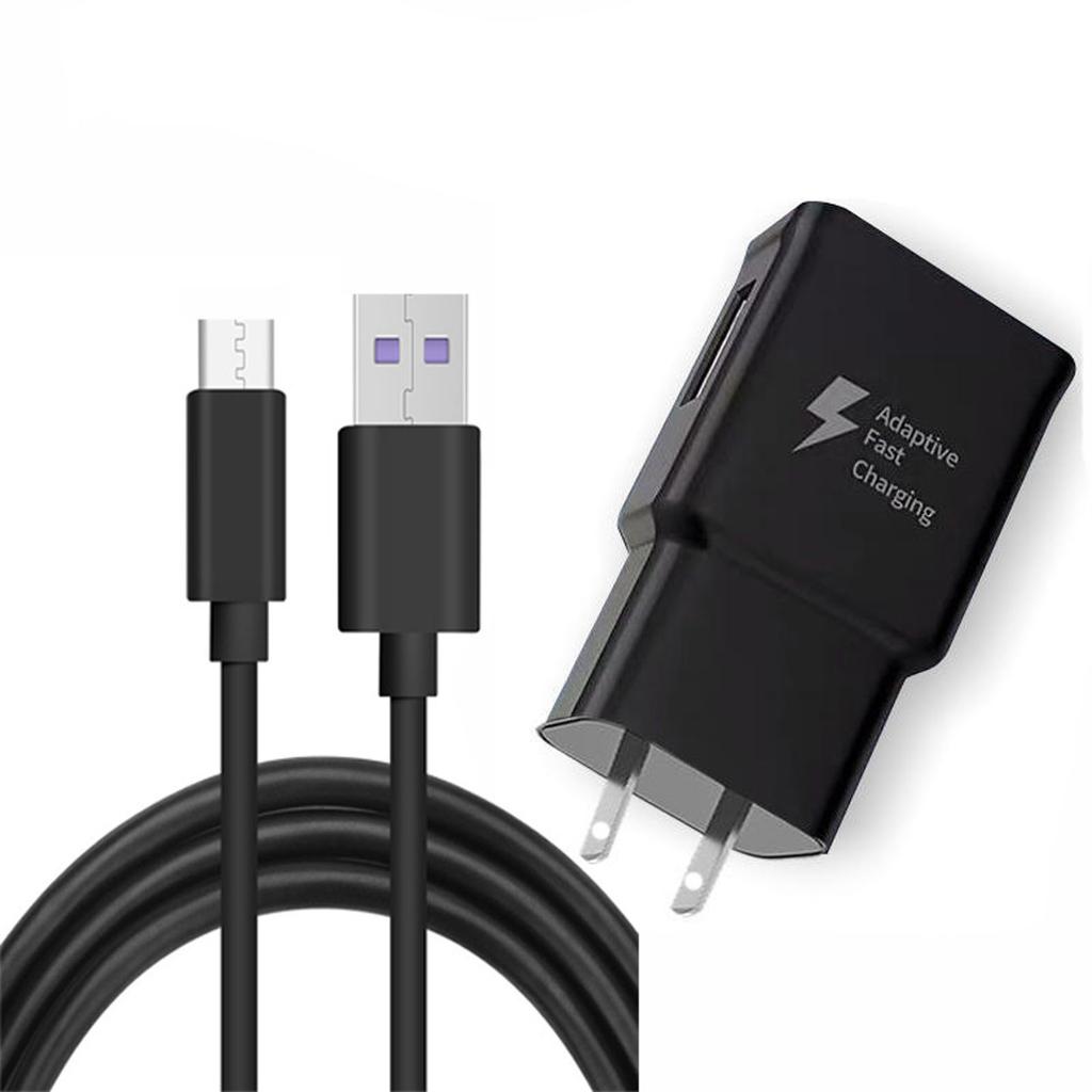15W Fast Charging Adapter with USB Type C Cable Compatible with Samsung TA20 US Plug for S8 S10 Models Travel Charger