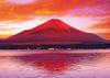 In Jigsaw Sacred Mount Red 600 Pieces [Made Japan] Puzzle, Fuji, (66-164)