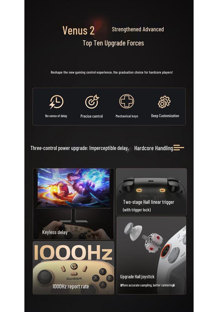 GameSir Nova 2 Lite Wireless Bluetooth Game Controller (NS2/Steam)