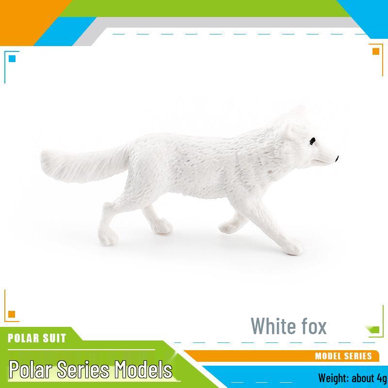 Popular Simulation Arctic Animal Figurines: Polar Bear, Fox, Seal, Walrus, Whale
