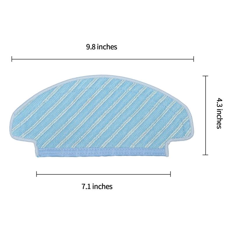 For ECOVACS DEEBOT N10 N10 PLUS Robot Vacuum Cleaner Main Side Brush Hepa Filter Mop Cloth Dust Bag Replacement Parts