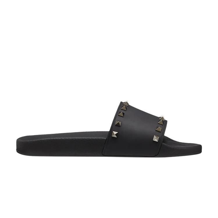 

Черные мужские кроссовки Valentino Rockstud Slide WY0S0873JGC0NO