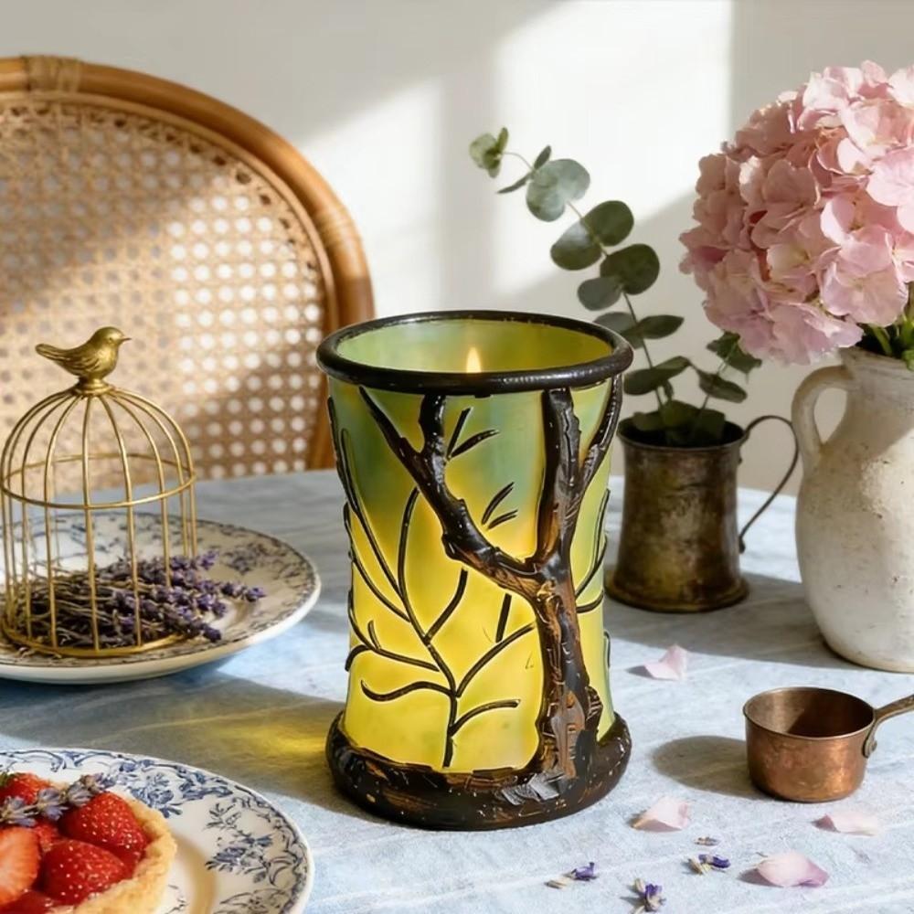 Forests Nature-Inspired Nature Ambient Lamp Resin Tree Desk Lamp  for Bedroom & Living Room Decor