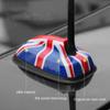 1 X ABS Car Antenna Decoration Cover Case Shell Sticker for Mini Cooper Hardtop F55 Hatchback F56 JCW