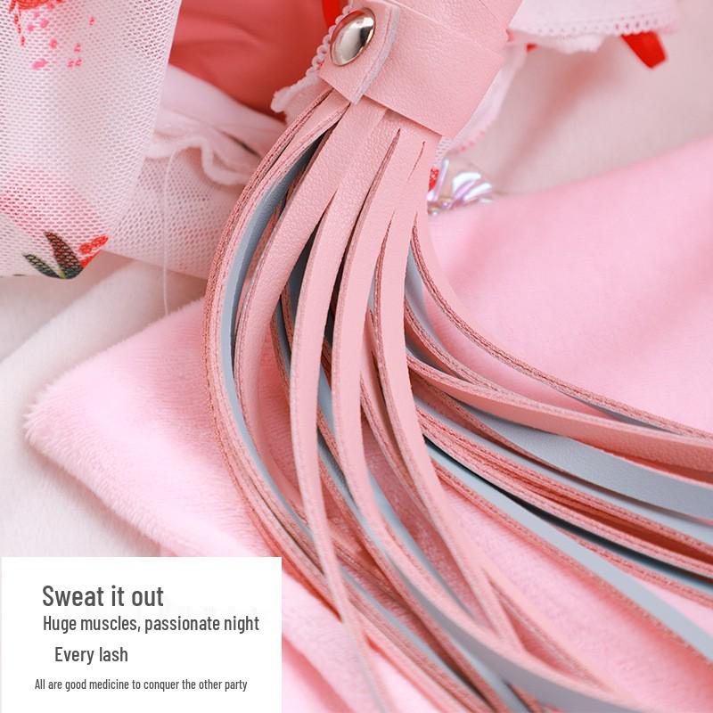 SM Leather Flirting Whip: Erotic Passion Toys for Couples