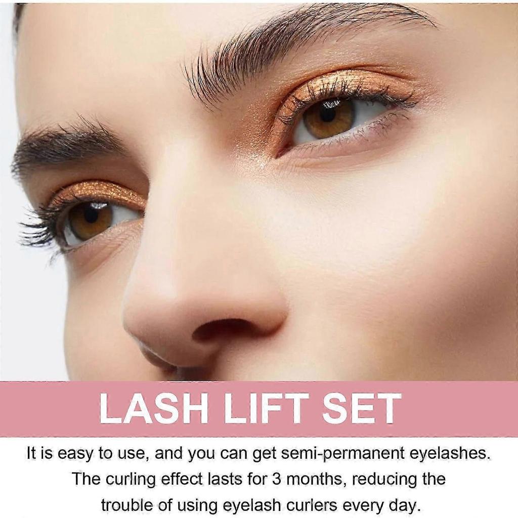 Lash Lift Kit - Complete Set For Eyelash Lifting - Easy To Apply And Long Lasting Finish - Eyelash Curling Set At Home