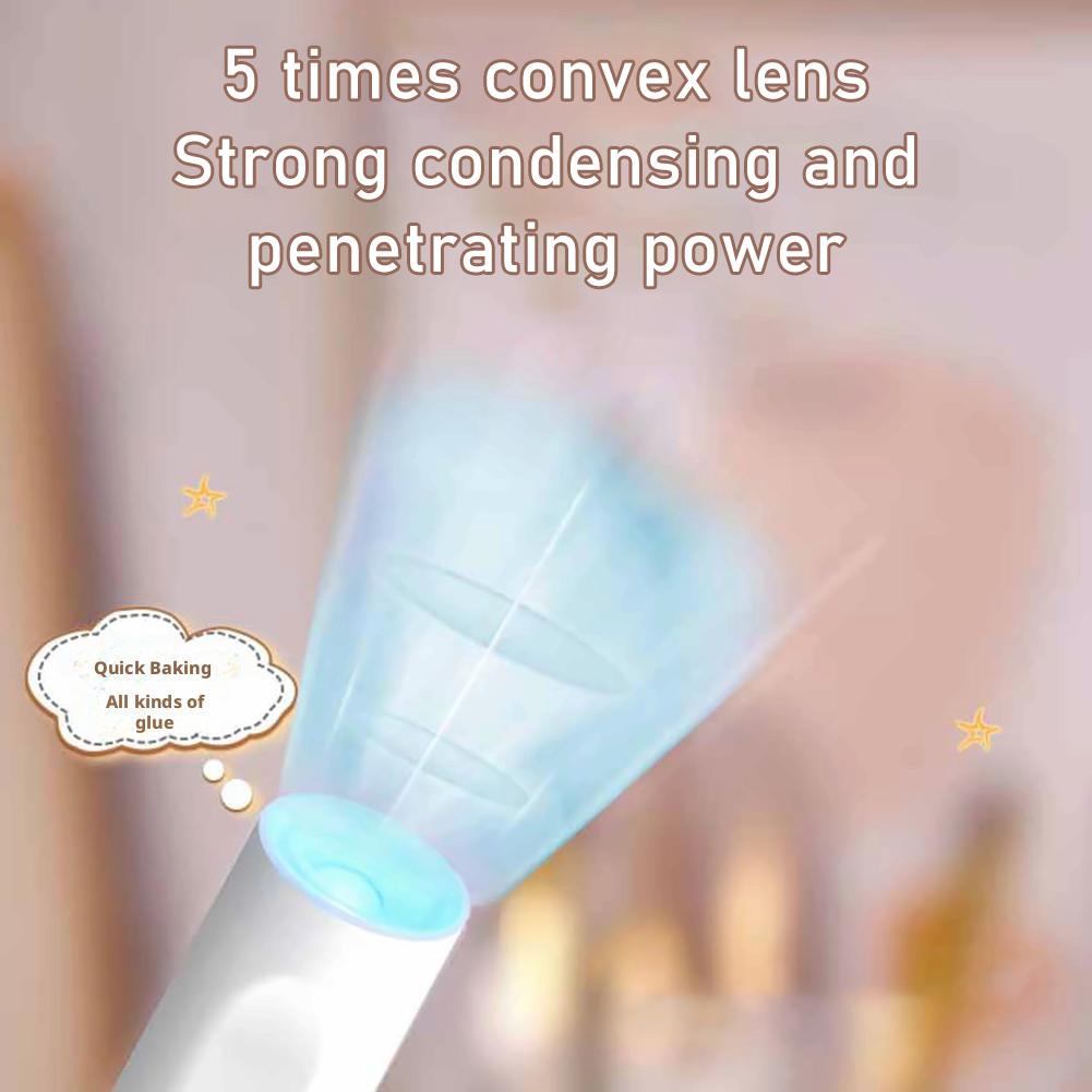 Practical Mini Nail Dryer UV Led Lamp for Fast Gel Nail Drying Professional Handheld Manicure Light Machine Nail Art Tools