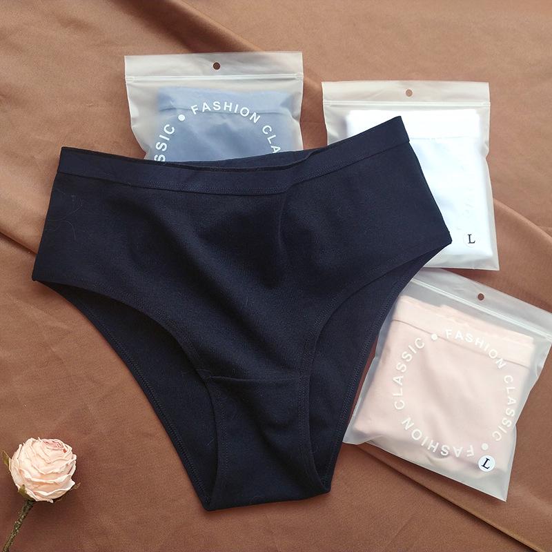 

Breathable Plus Size High-Waisted Cotton Tummy Control Panties for Women Medium