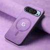 Luxury Simple Smooth-Touch PU Leather Slim Case For Google Pixel 10 9 Pro XL 8 7A Pro Wireless Charge Full-pack Shockproof Cover