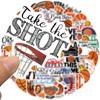50 Basketball Sport Aufkleber Personalisierte Dekorative Koffer Notizbuch Wasserdichte Aufkleber