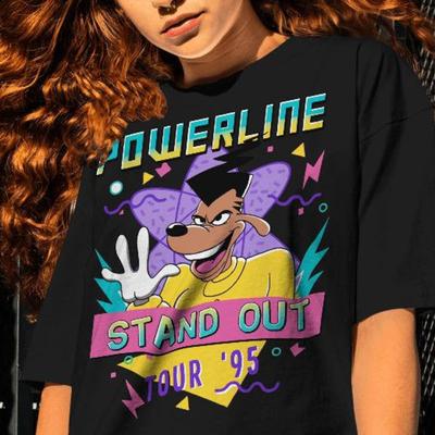 Powerline Stand Out Tour '95 Shirt - Goofy Movie Graphic Tee