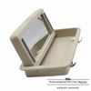 For Jaguar XJ 2010-19 Creamy White Rear Row Vanity/Makeup Mirror With Lights US