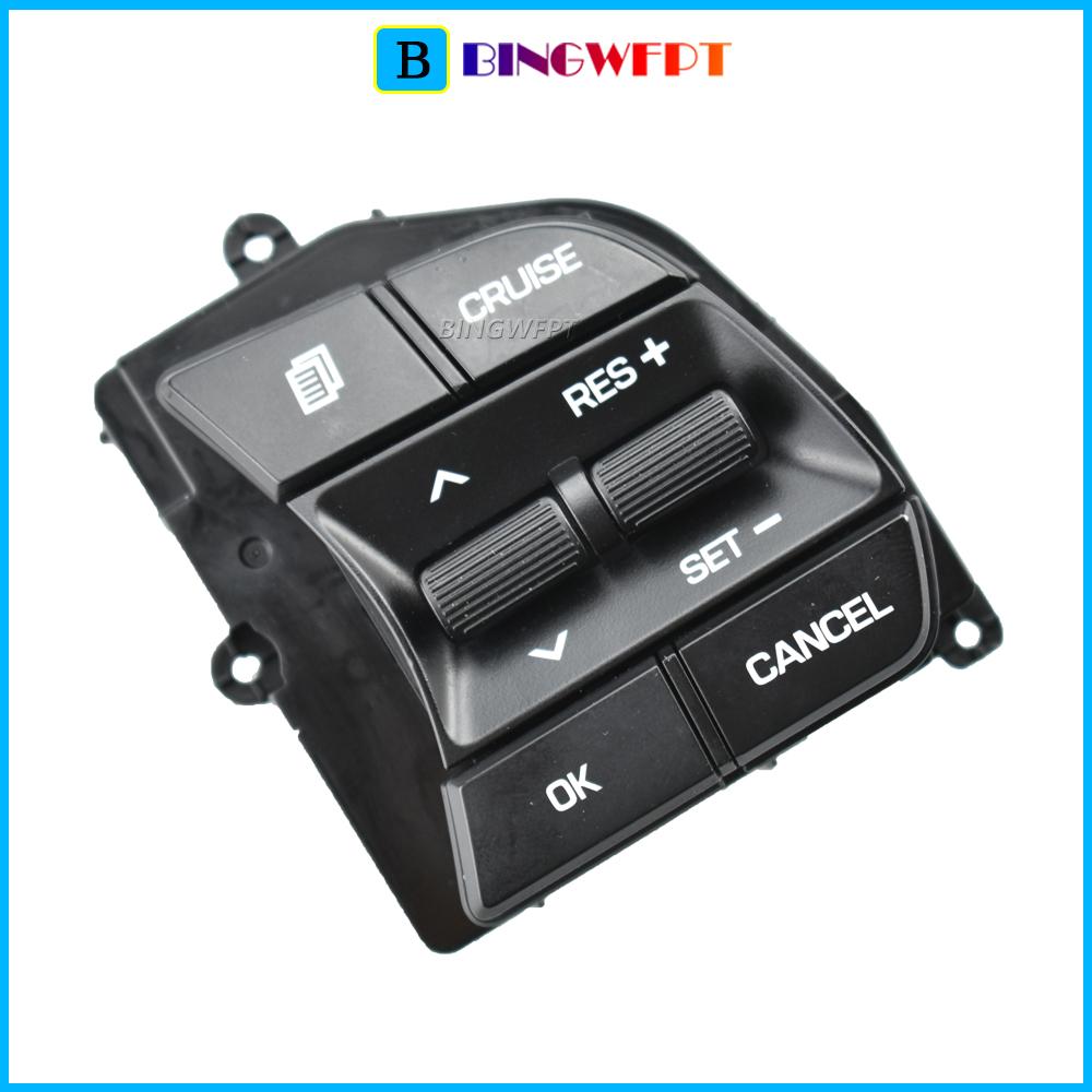 96700-C1710 Cruise Control Steering Wheel Buttons For Hyundai SONATA HYBRID 17 2018 2019 With Backlight