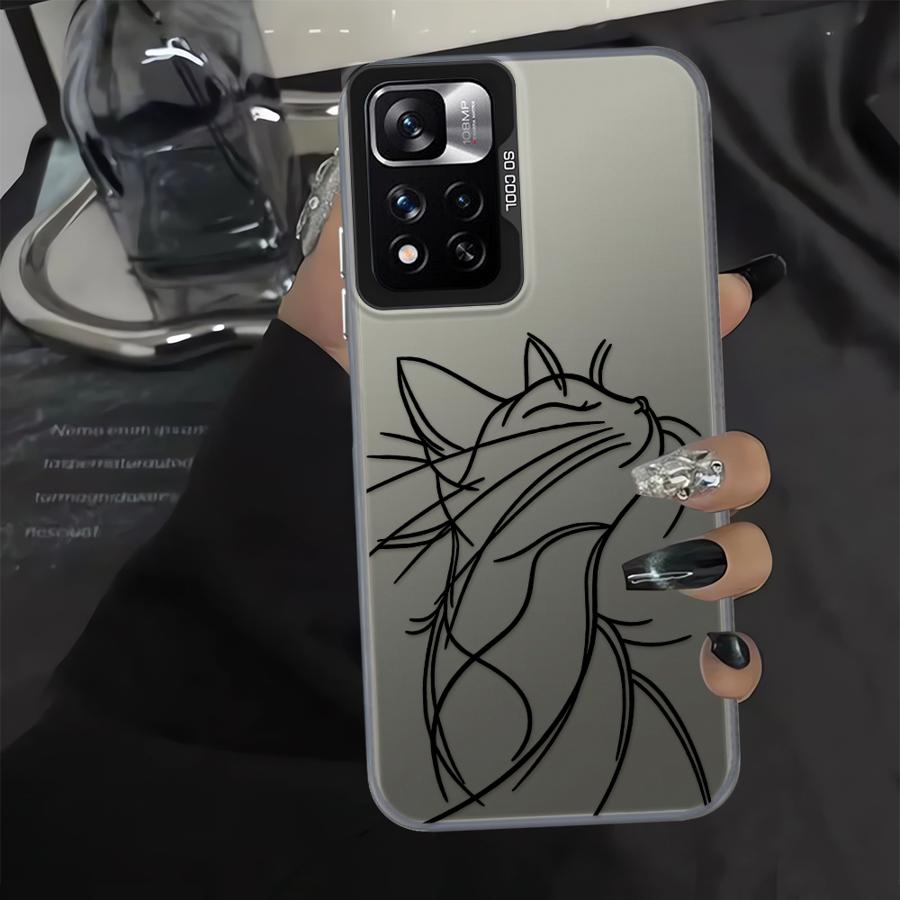 Proud Cat Case for Xiaomi Redmi Note 14 Note 13 12 Pro Plus 14C 12 A2 10 12C 11 Pro 13C A1 Phone Cover