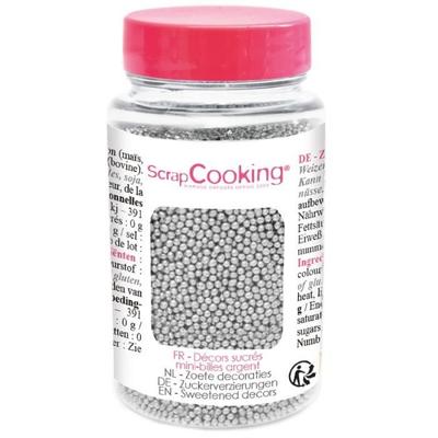 Sweet Decorations - Mini Balls - Silver - 80 G