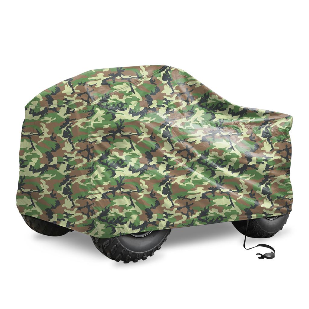 X Autohaux 3 Style Quad ATV Cover Waterproof Snowproof Beach Protector with Reflective Strips Universal Quad Bike ATV Cover