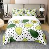 Cartoon Duvet Cover Pillowcase Penguins Madagascar Bedding Set Adult Boy Girl Bedroom Decoration Children Single Double size