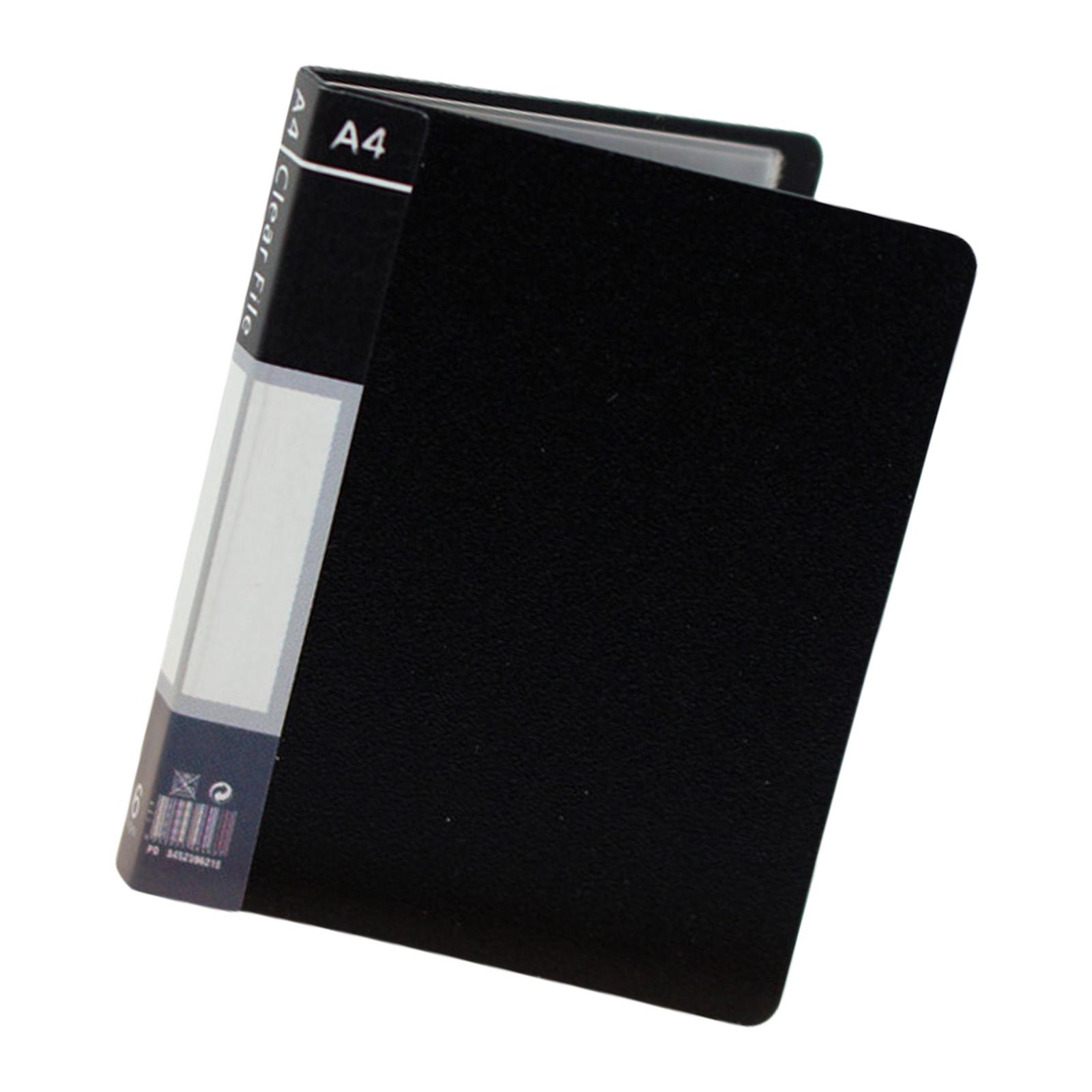 

1:12 Scale Books Folder Pretend-Play Kid Playset School Realistic Dollhouses School Playset Document File чёрный