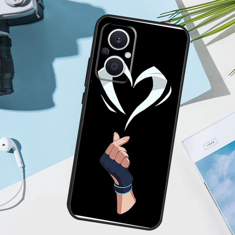 Cartoon Valorant Case For OPPO Reno 13 13F 12 11 F 8T 7 8 10 Pro OPPO Find X8 X6 Pro X3 X5 Lite Cover Funda