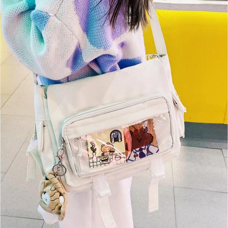 

Водонепроницаемая холщовая сумка-мессенджер для женщин и мужчин, сумки на плечо для школьников, модная сумка через плечо большой вместимости, сумки-портфели