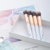 Portable Marble Pattern Blush and Powder Brush for Contour and Highlight