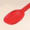 1PC Silicone Salad Stirring Spoon Heat Resistant Shallow Mouthed Soup Spoon Non Stick Pot Kitchen Baking Tool