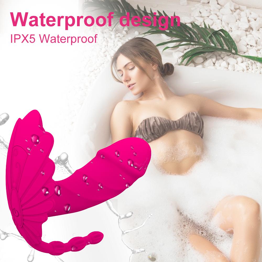 Wearable Dildo Vibrator G Spot Clitoris Stimulator Butterfly Vibrating Panties Erotic Toy Adult Toy For Women Orgasm Masturbator