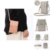 New 2023 Women's Crocodile Pattern Belt Buckle Cover Bag Multi-functional Mini Phone Bag Pu Leather Material