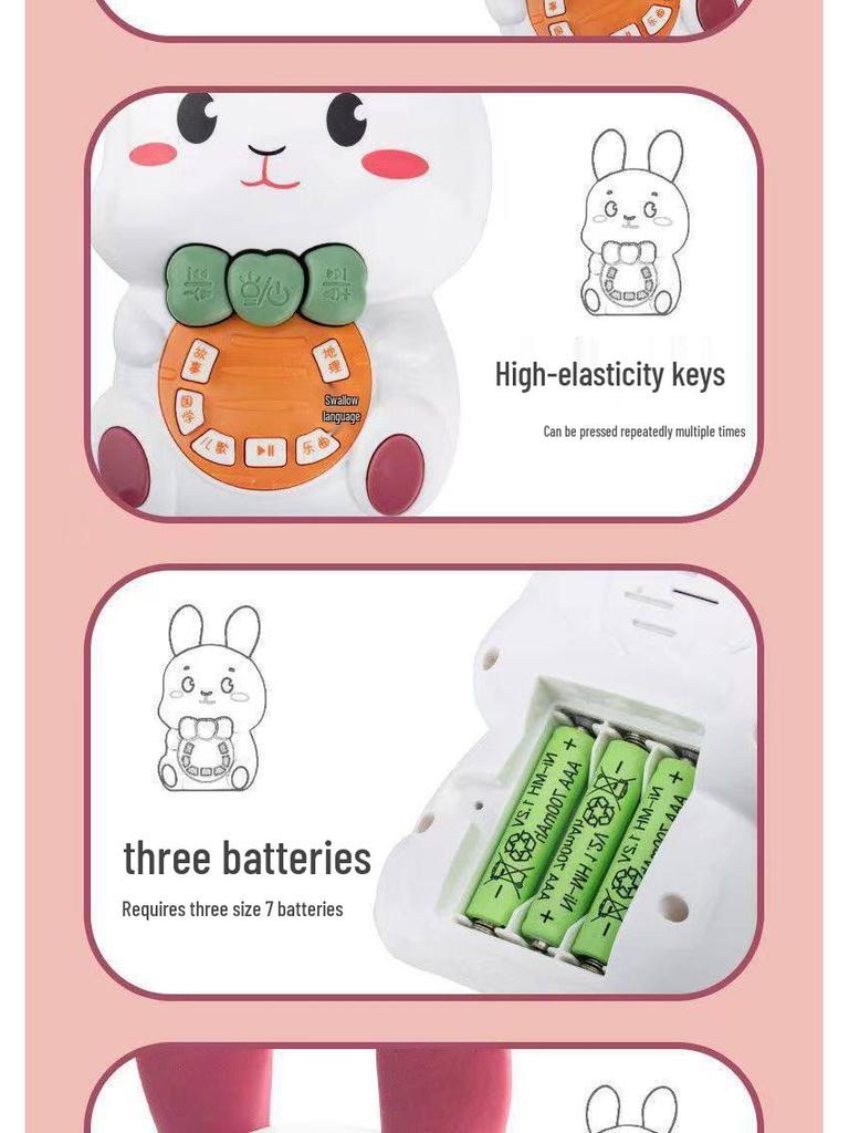 Little Rabbit Storytelling & Music Player for Kids