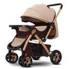 Lightweight Two-Way Baby Stroller: Foldable, High Landscape Design for Sitting or Lying Down, Ideal for Newborns