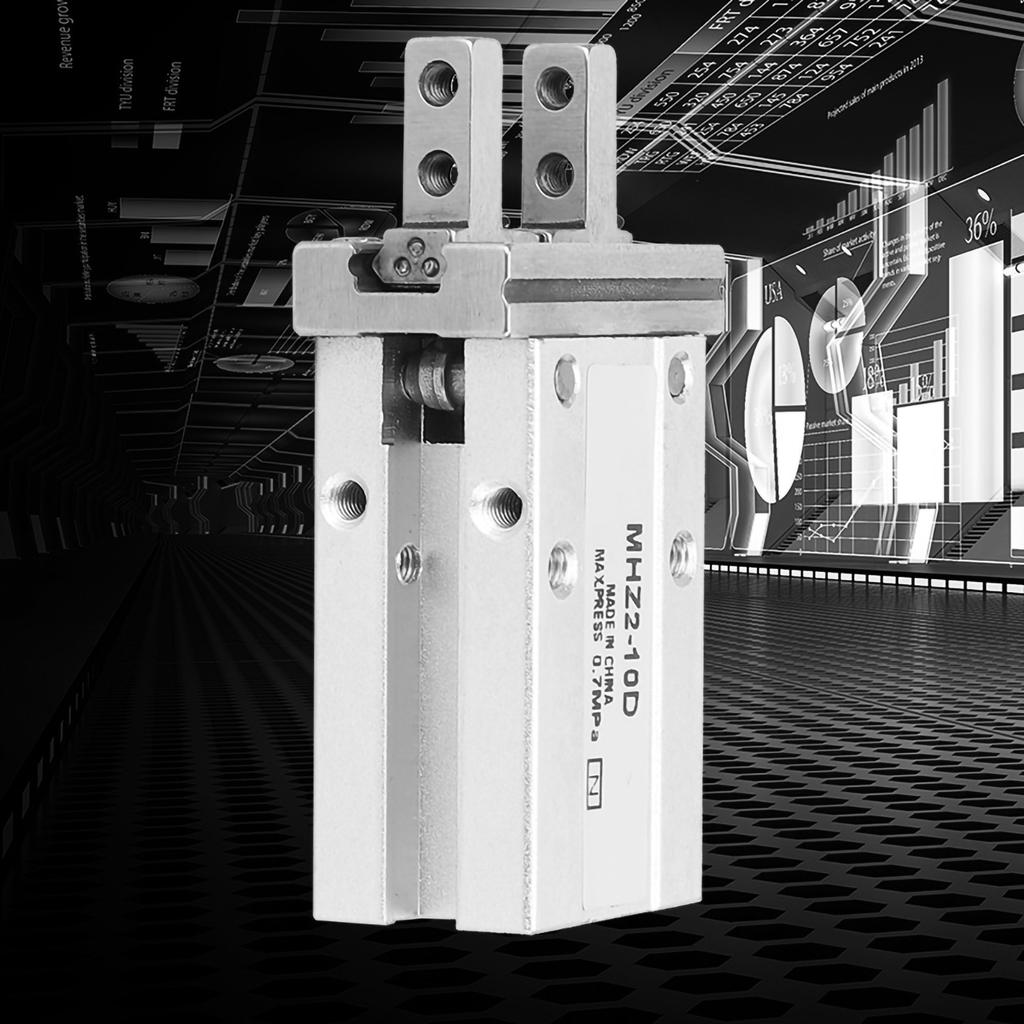 MHZ2 10D Równoległy Chwytak Powietrzny Cylinder Pneumatyczny Palcowy 10mm Średnica Podwójnego Działania Jednostronnego