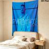M Pokora Wall Tapestry Aesthetic Wall Hanging Printed Fabric Blanket Decorative Tapestries For Bedroom Living Room Home Decor