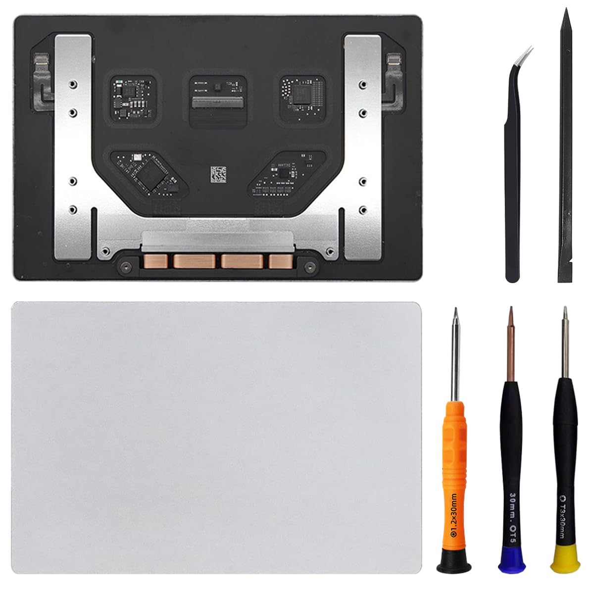 

ZHUROUPU Запасная сенсорная панель (трекпад) для MacBook Pro с дисплеем Retina A1708 A2159 без кабеля 13 дюймов, A1706, (Конец 2016/Середина 2017), A1989,