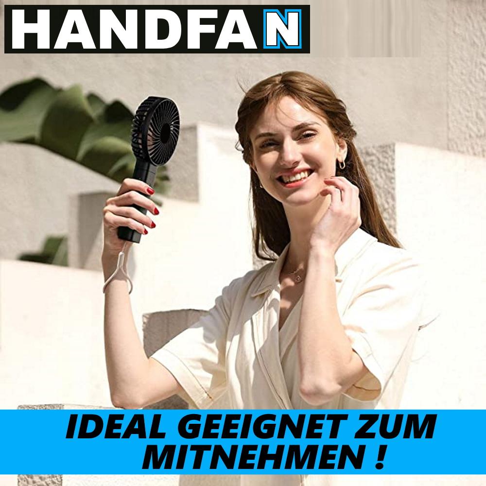 HÅNDVIFTE Mini Håndvifte bærbar sammenleggbar USB-vifte Batteridrevet vifte