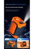 2026 High-Speed Waist Clip-On USB Fan for Outdoor Construction - Portable, Rechargeable & Compact