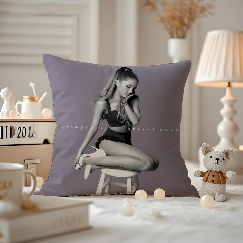 A-A-Ariana Grande Album Kissenbezug Musterbedruckter Kissenbezug für Wohnzimmer Sofa Kissenbezug & Schlafzimmer Dekoration