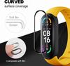10D Film Glass for Xiaomi Mi Band 9 8 7 6 Screen Protector Miband 6 5 Smart Watchband Full Protective Cover Case Strap Bracelet