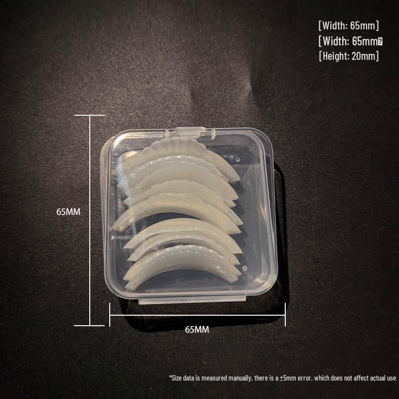 

5 пар силиконовых подушечек для завивки ресниц - Вспомогательные патчи для глаз (Подсолнух Эдж Кератиновое желе)