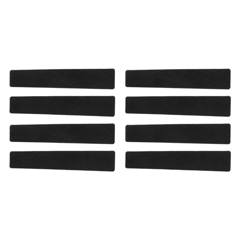 8PCS Archery Sticker Pad PU Fur Anti Slip Bow String Shock Absorbing Silencer Dampener for Recurve Bow